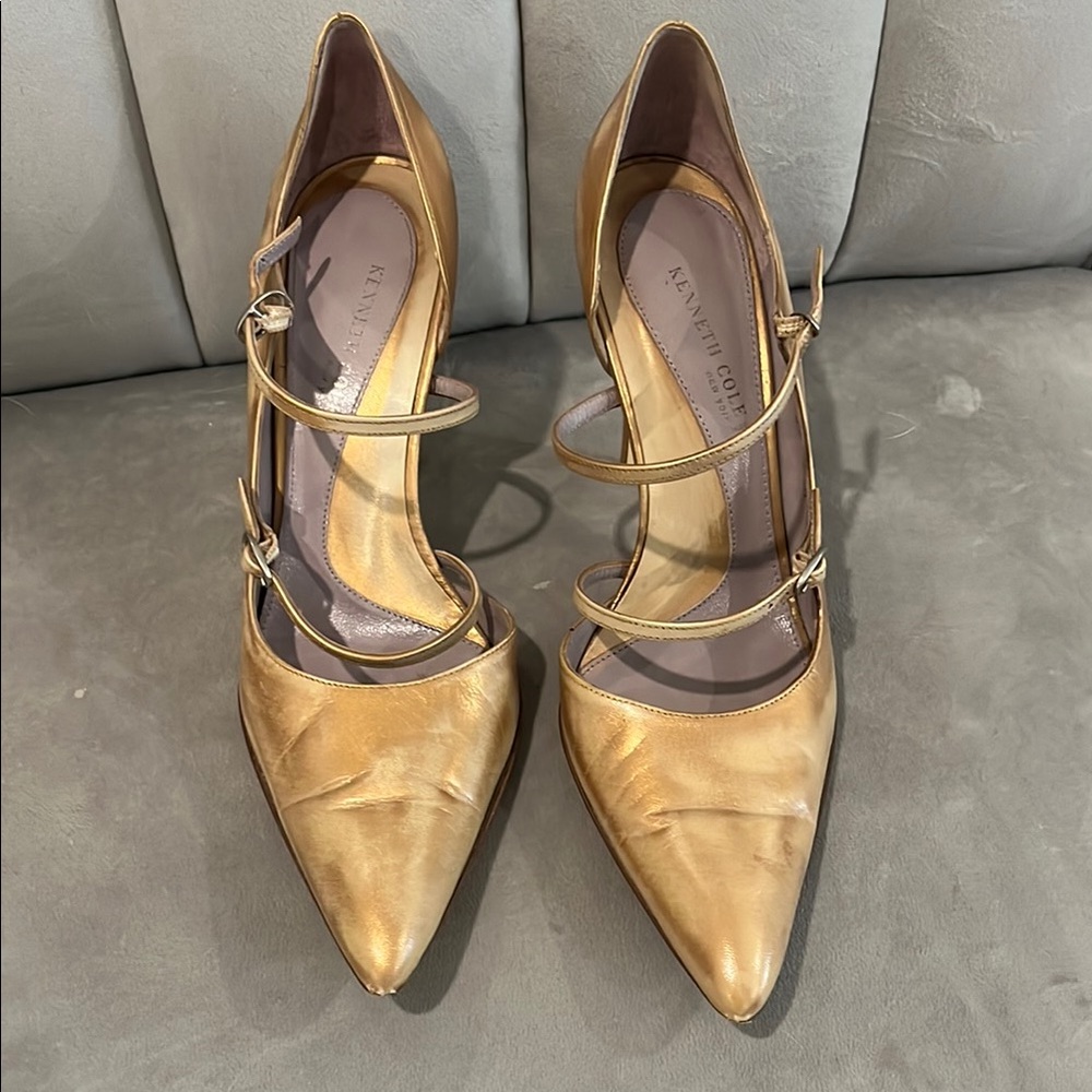 Kenneth Cole Gold Women's Heels